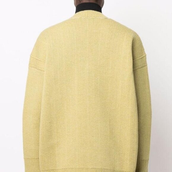 BNWT SS22 RAF SIMONS V NECK OVERSIZED SWEATER 1 - Picture 14 of 14